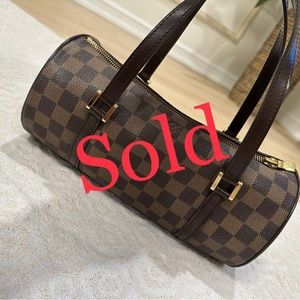 Original Louis Vuitton Damier Papillon bag.  In great condition.
